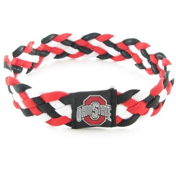 Little Earth Ohio State Buckeyes 6 Braid Braided Headband 8669956647